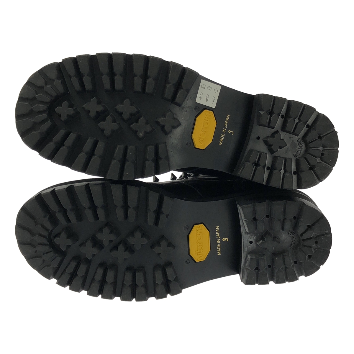 JUNYA WATANABE / ジュンヤワタナベ スタッズ レザー アンクル レースアップ ブーツ