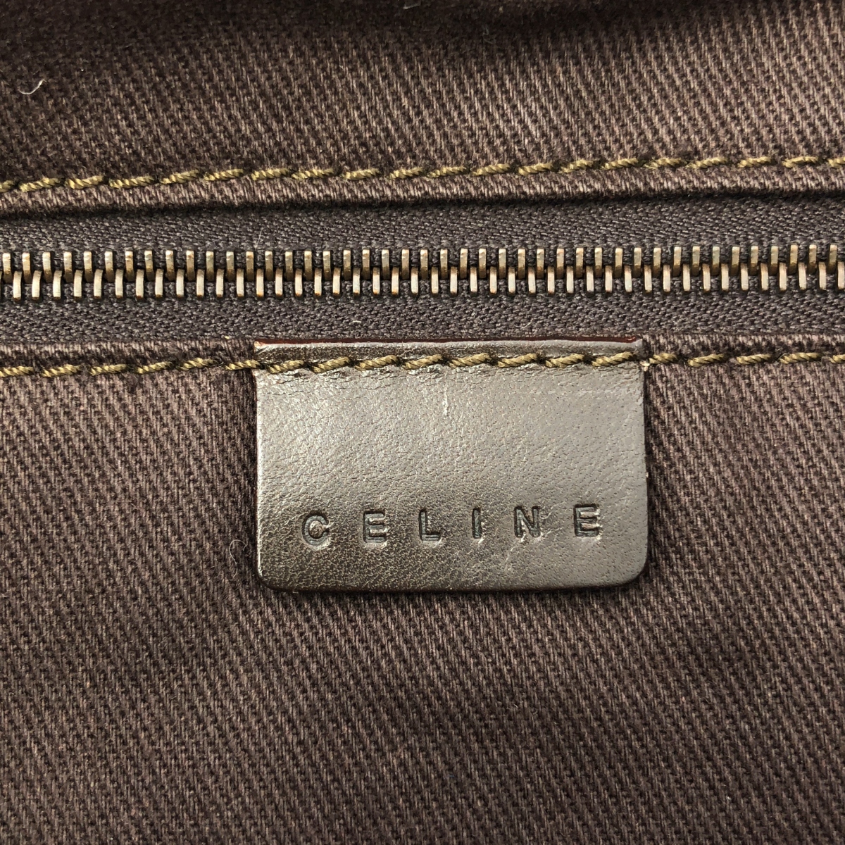 CELINE / セリーヌ ヴィンテージ レザーハンドル ヘルメットバッグ