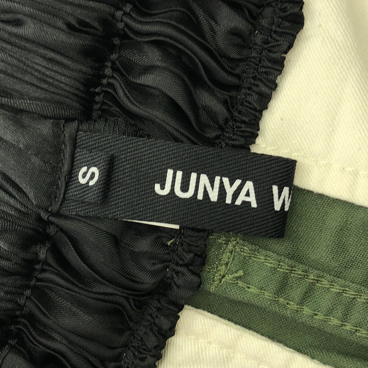 JUNYA WATANABE / ジュンヤワタナベ プリーツパンツ ドッキング コットン カーゴ パンツ