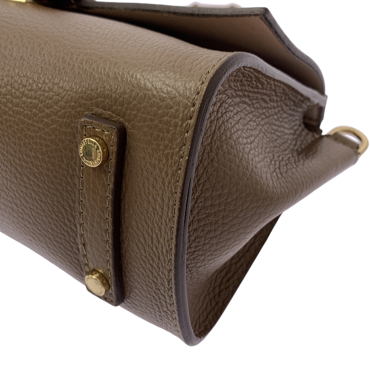 その他 2way ショルダーストラップ レザー フラップ バンブーハンドル バッグ