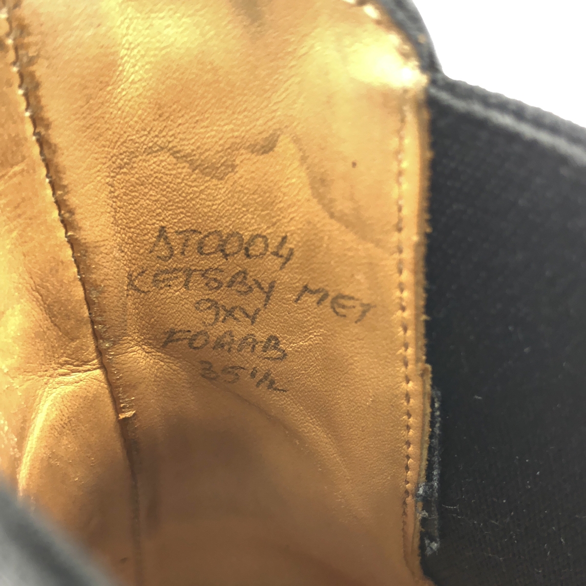 Church's / チャーチ KETSBY MET / レザー スタッズ ポリッシュドバインダー チェルシーブーツ  革靴