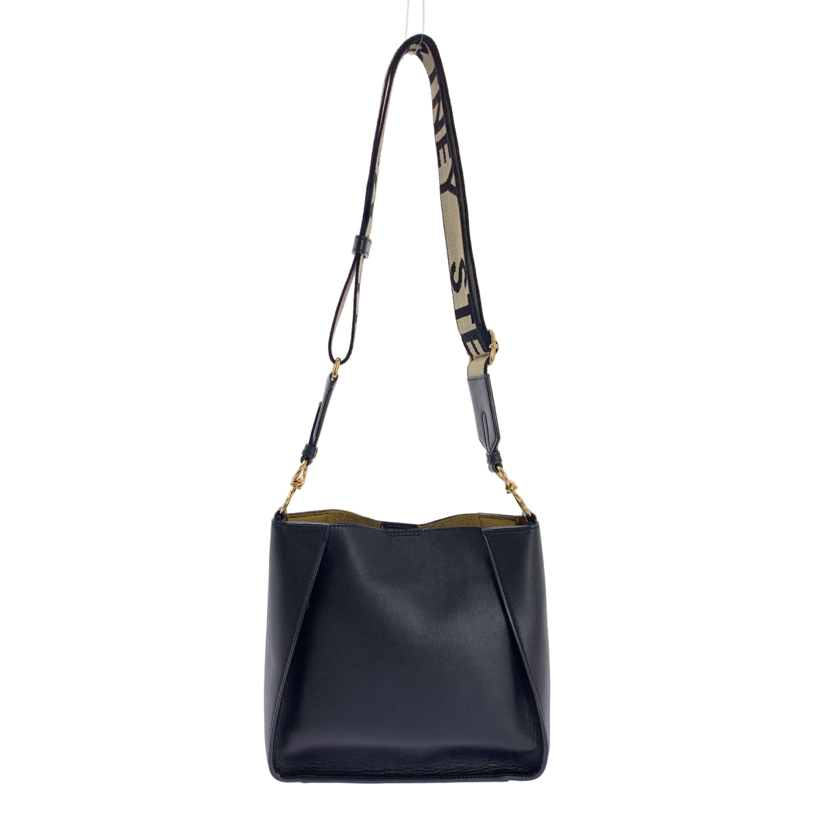 STELLA McCARTNEY / ステラマッカートニー レザー パンチングロゴ ショルダーバッグ