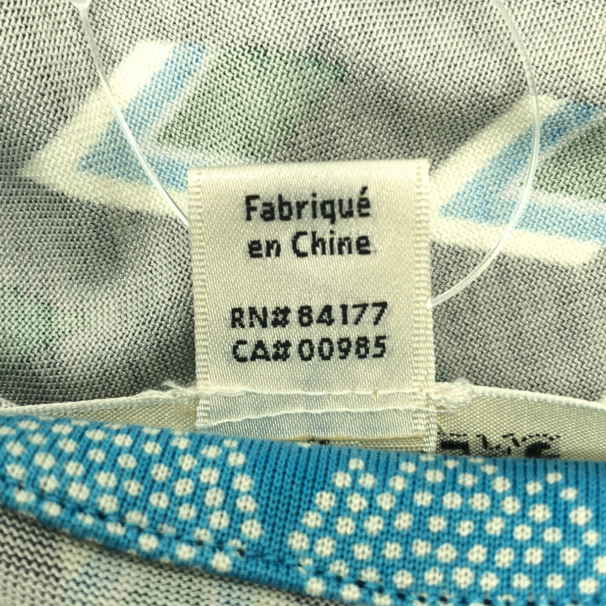 DIANE VON FURSTENBERG / ダイアンフォンファステンバーグ シルク ジオメトリック ハーフスリーブ カシュクールワンピース