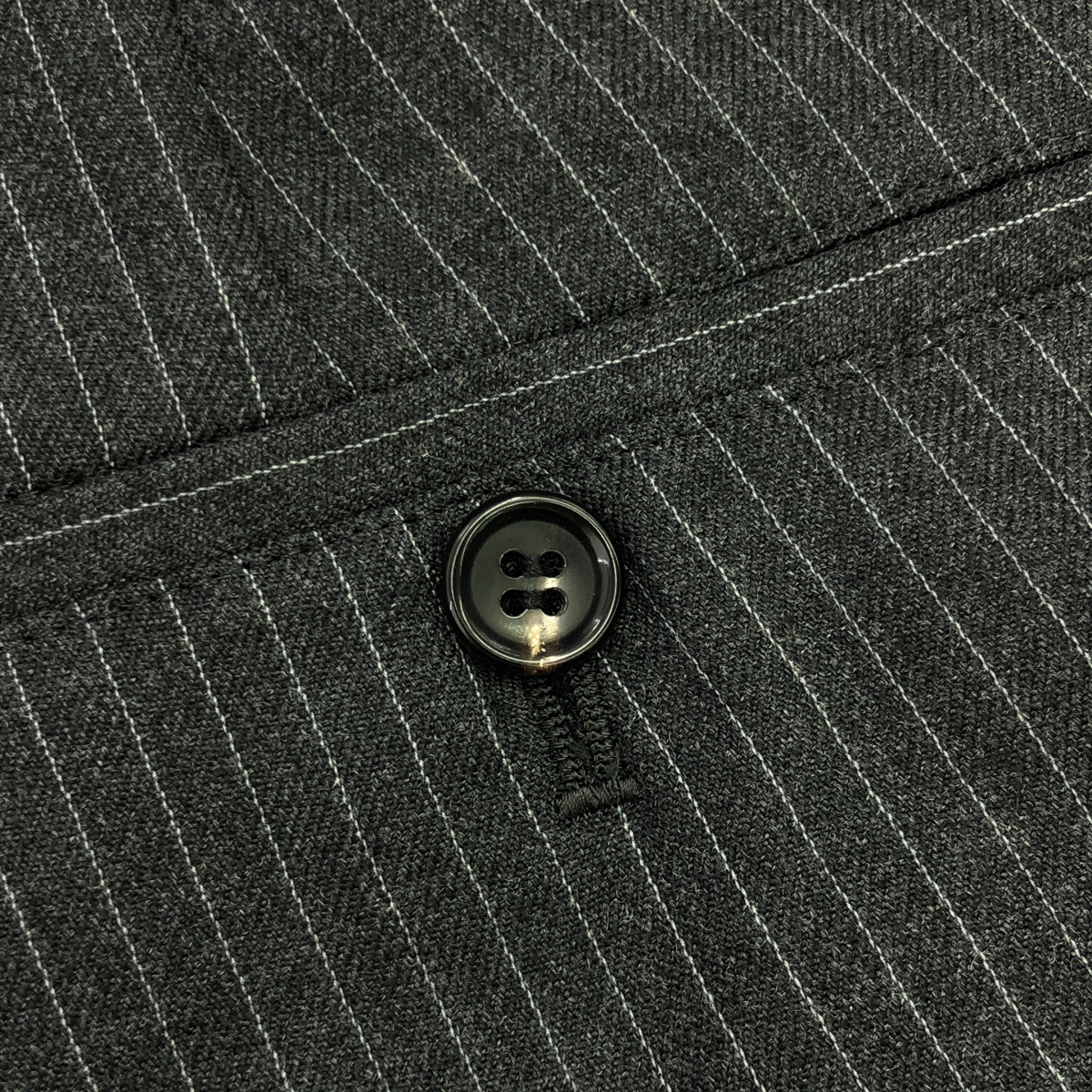 tricot COMME des GARCONS / トリココムデギャルソン ウール ストライプ ワイド ブーツカット フレアパンツ