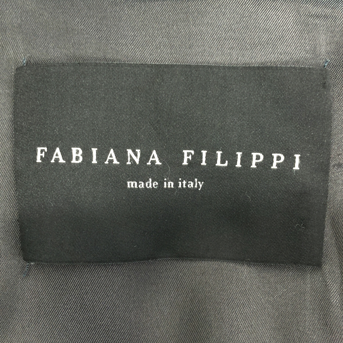 FABIANA FILIPPI / ファビアナフィリッピ アルパカ混 ボア ロング チェスターコート