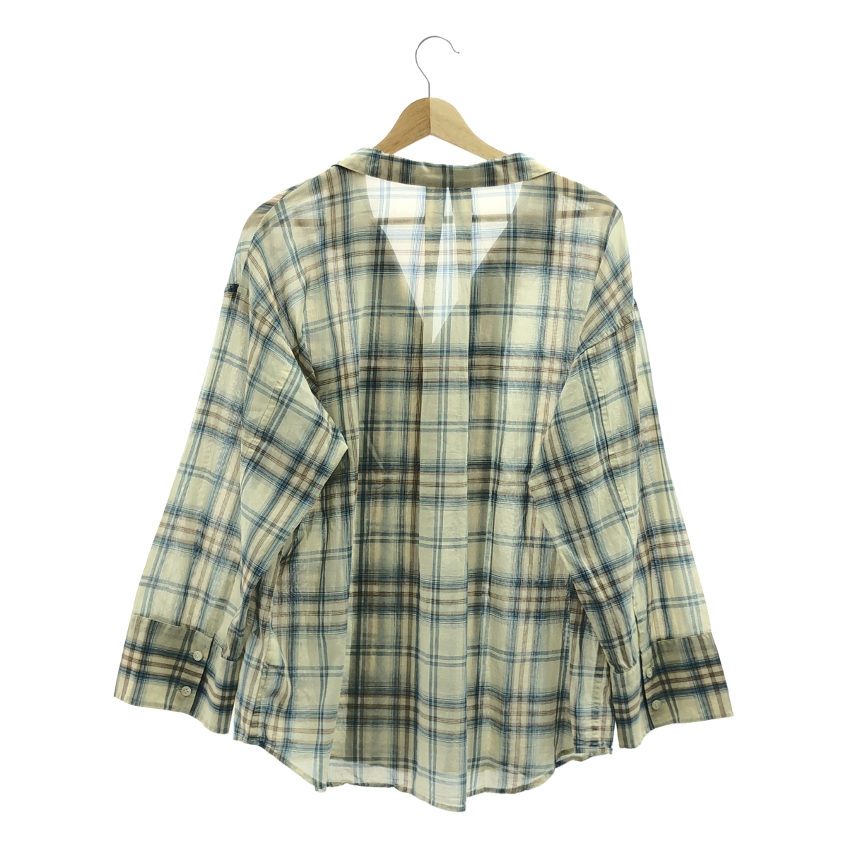 Spick and Span / スピックアンドスパン コットンボイルチェックパジャマシャツ