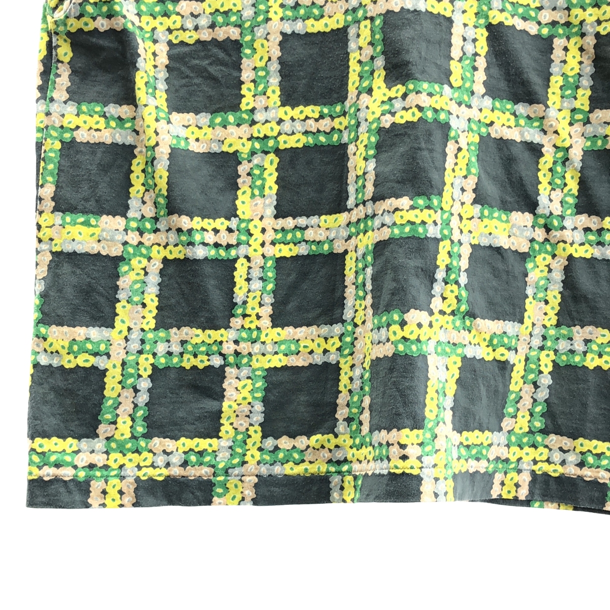 mina perhonen / ミナペルホネン flower gate / フラワーゲート 総柄 クルーネック スリーブレス カットソー