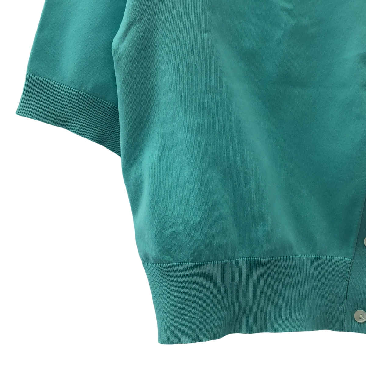 CABaN / キャバン ファインポリエステル ハーフスリーブ ポケット カーディガン