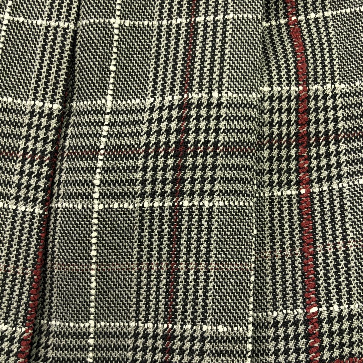 その他 Check Wrap Like Midi Skirt / ダブルアジャスター サイドジップ ロングスカート / 裏地付き