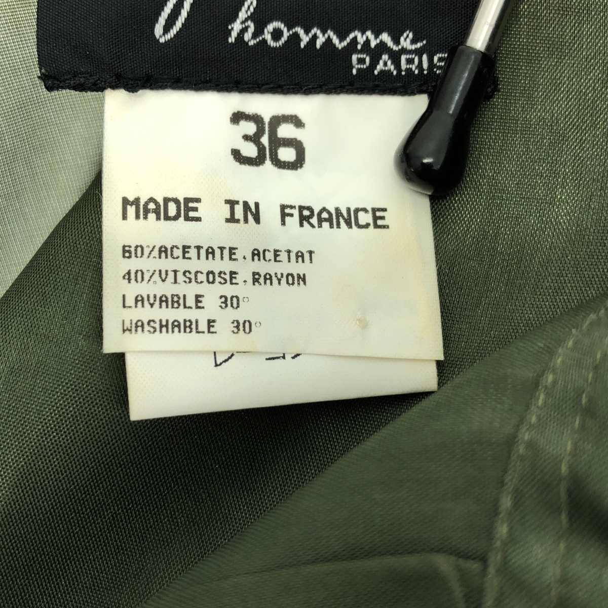 Agnes b. HOMME / アニエスベーオム 90年代 旧タグ アセテート レーヨン シャツ