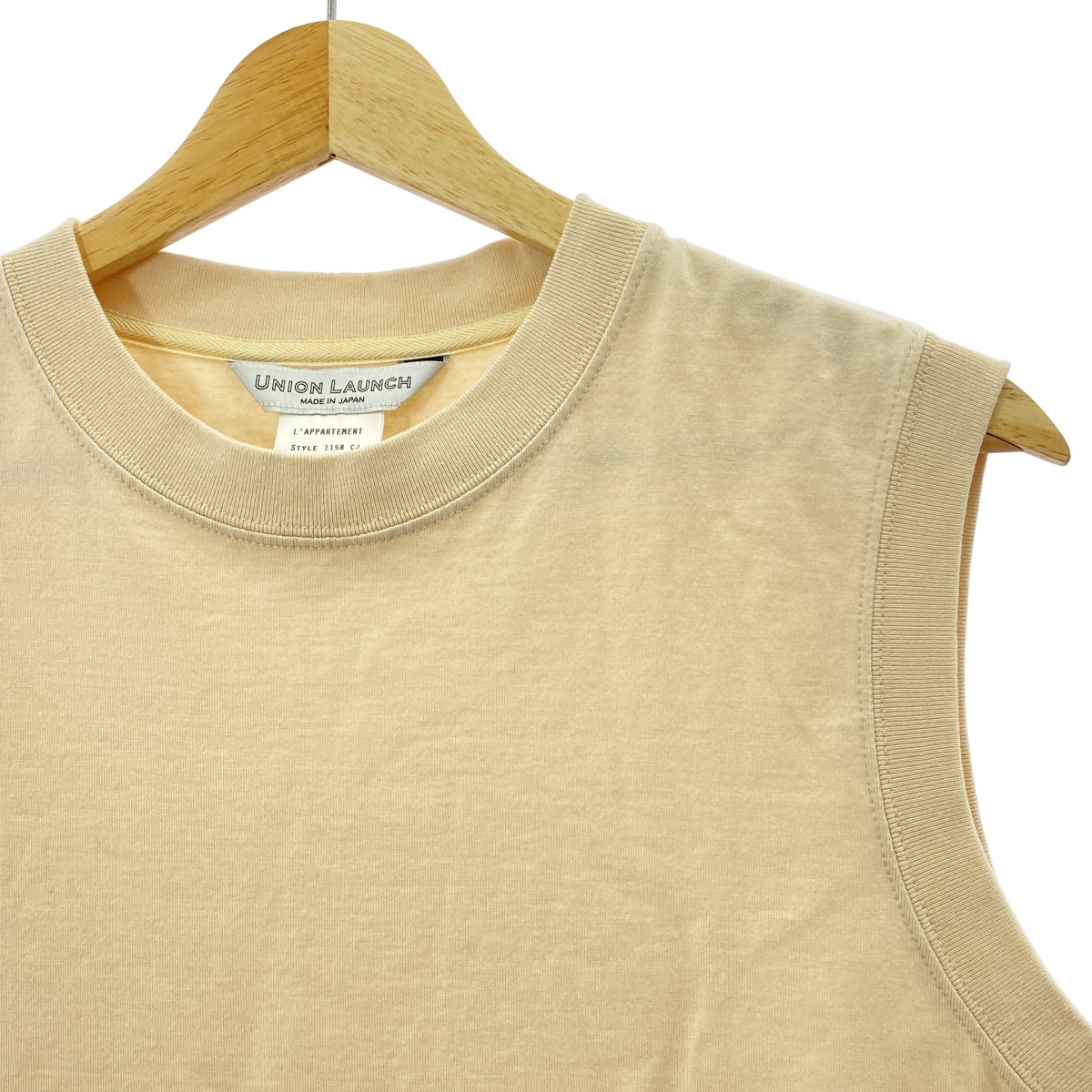 UNION LAUNCH / ユニオンランチ L'Appartement 別注 コットン タンクトップ