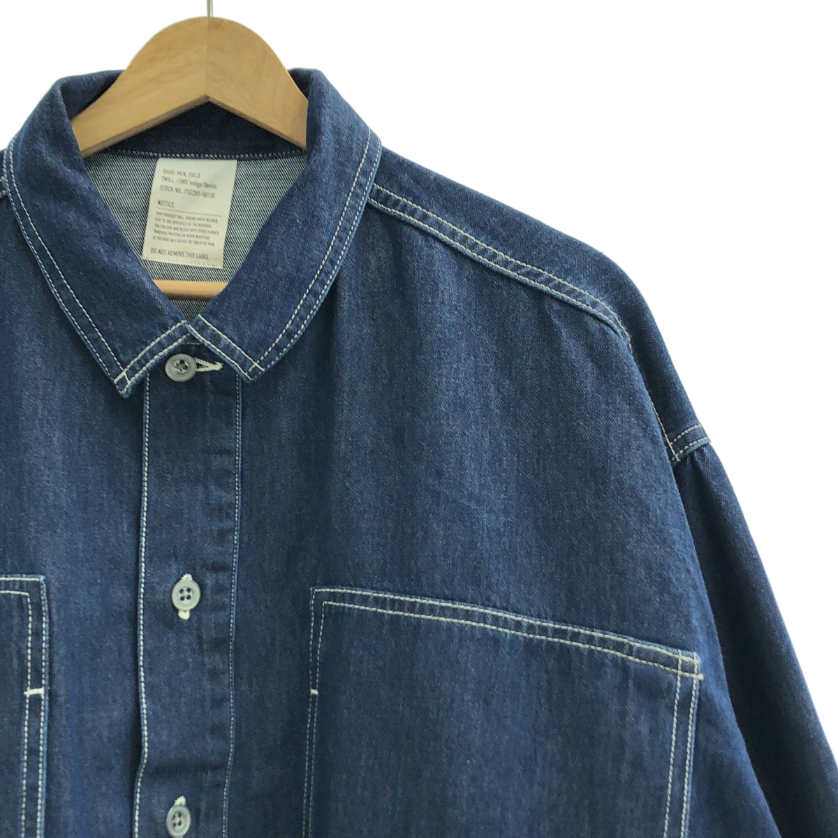 FreshService / フレッシュサービス DENIM PULLOVER SHIRT / ビッグシルエット デニム プルオーバー
