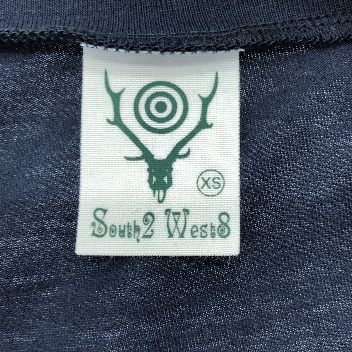 South2West8 S2W8 / サウスツーウエストエイト エンブロイダリー ロゴ ヘンリーネック Tシャツ カットソー