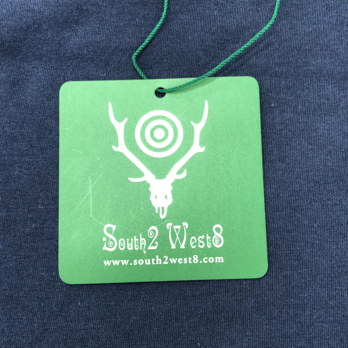 South2West8 S2W8 / サウスツーウエストエイト エンブロイダリー ロゴ ヘンリーネック Tシャツ カットソー