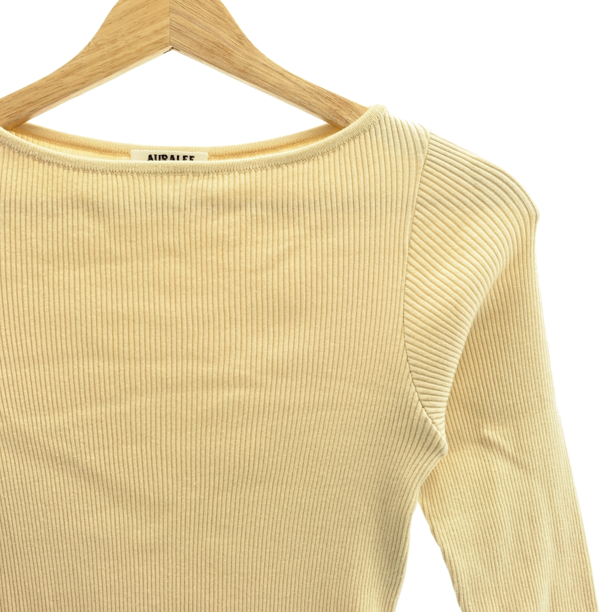 AURALEE / オーラリー × Ron Herman コットン リブ ニット カットソー