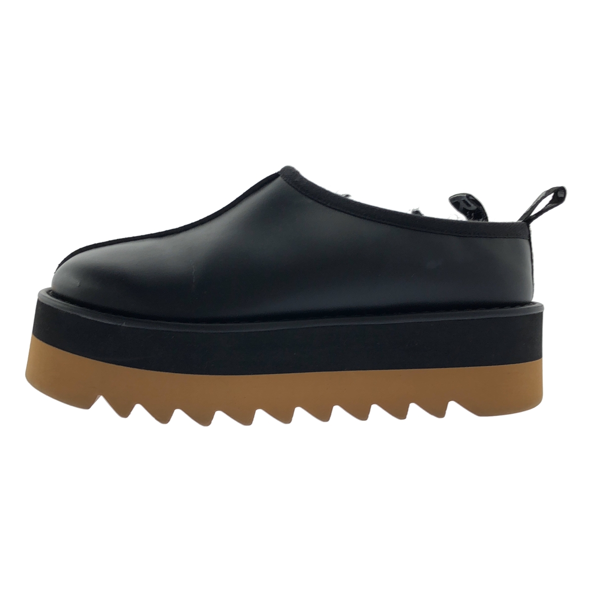 STELLA McCARTNEY / ステラマッカートニー スニークエリス ストライプ プラットフォーム スリッパ