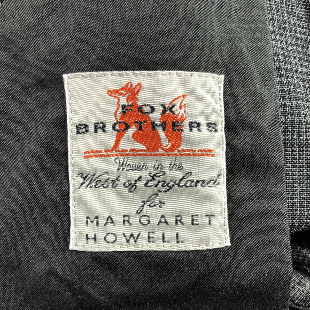 MARGARET HOWELL / マーガレットハウエル × FOX BROTHERS / ウール スラックス パンツ