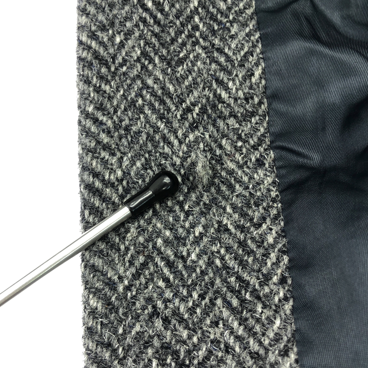 Burberrys / バーバリー 1970s〜1990s ヴィンテージ HARRIS TWEED ハリスツイード 1枚袖 ステンカラーコート