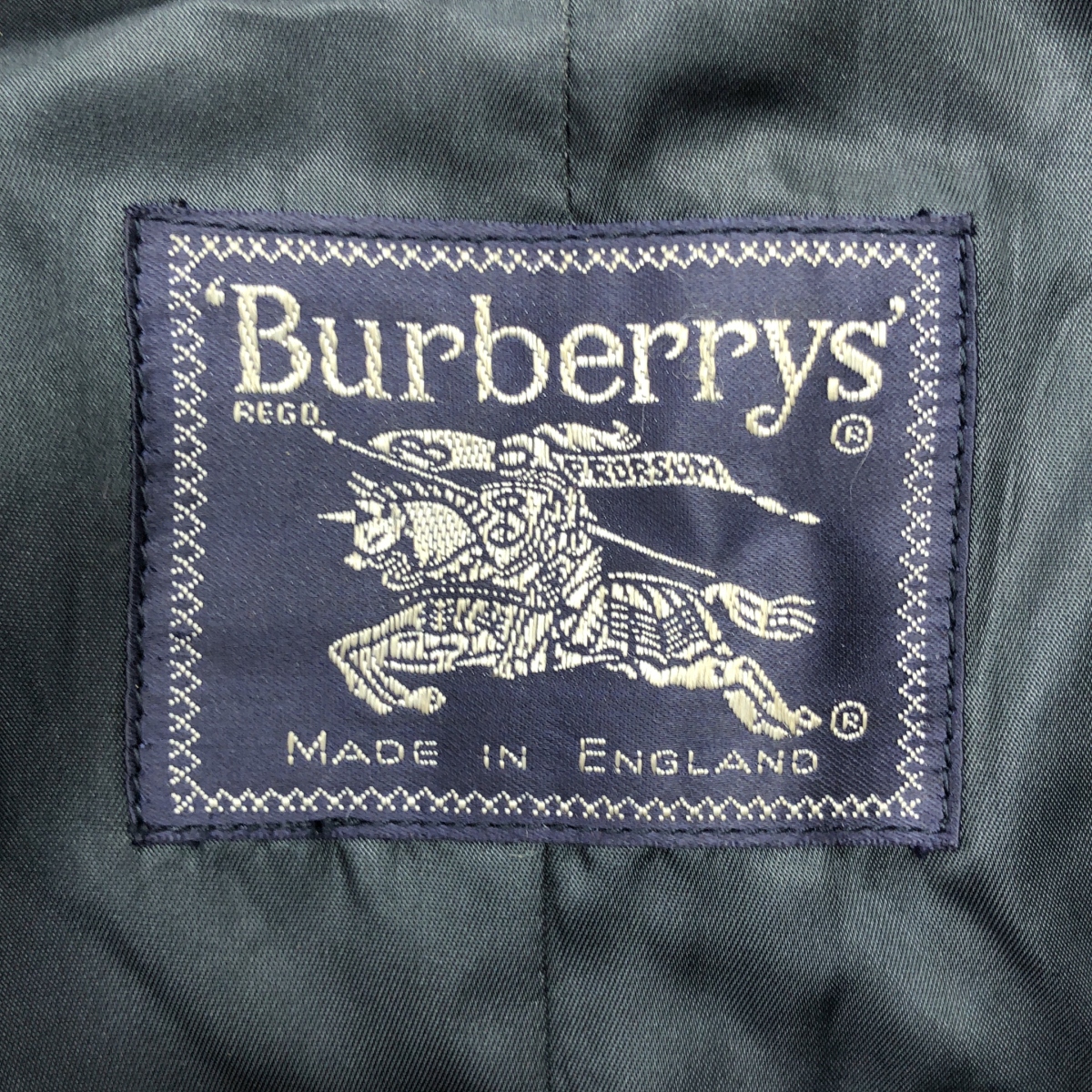 Burberrys / バーバリー 1970s〜1990s ヴィンテージ HARRIS TWEED ハリスツイード 1枚袖 ステンカラーコート