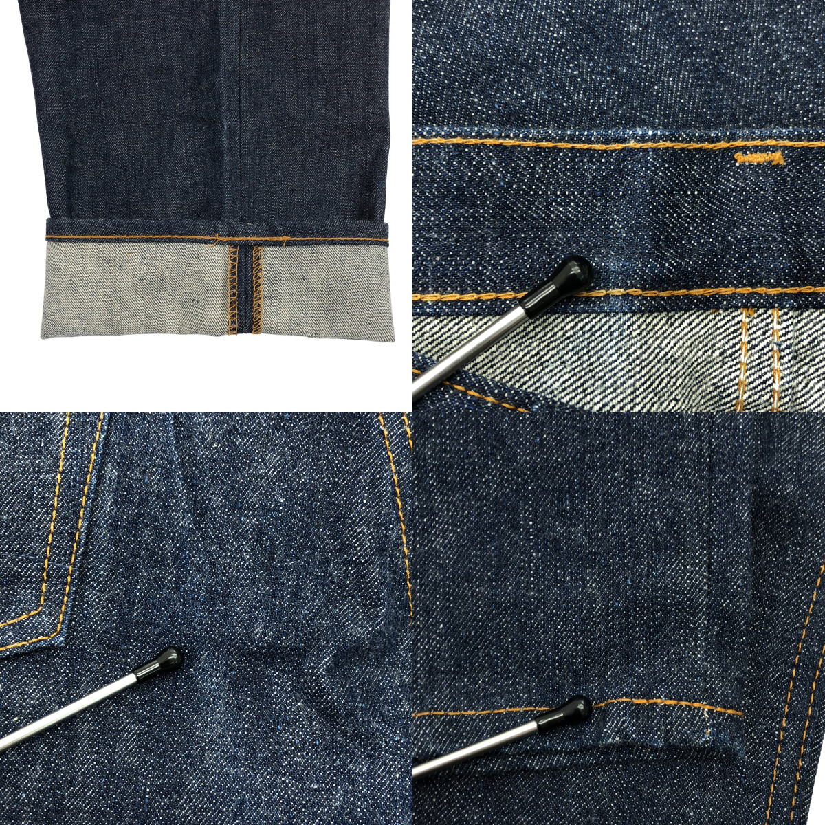 orslow / オアスロウ 101 ジップフライ テーパード デニムパンツ