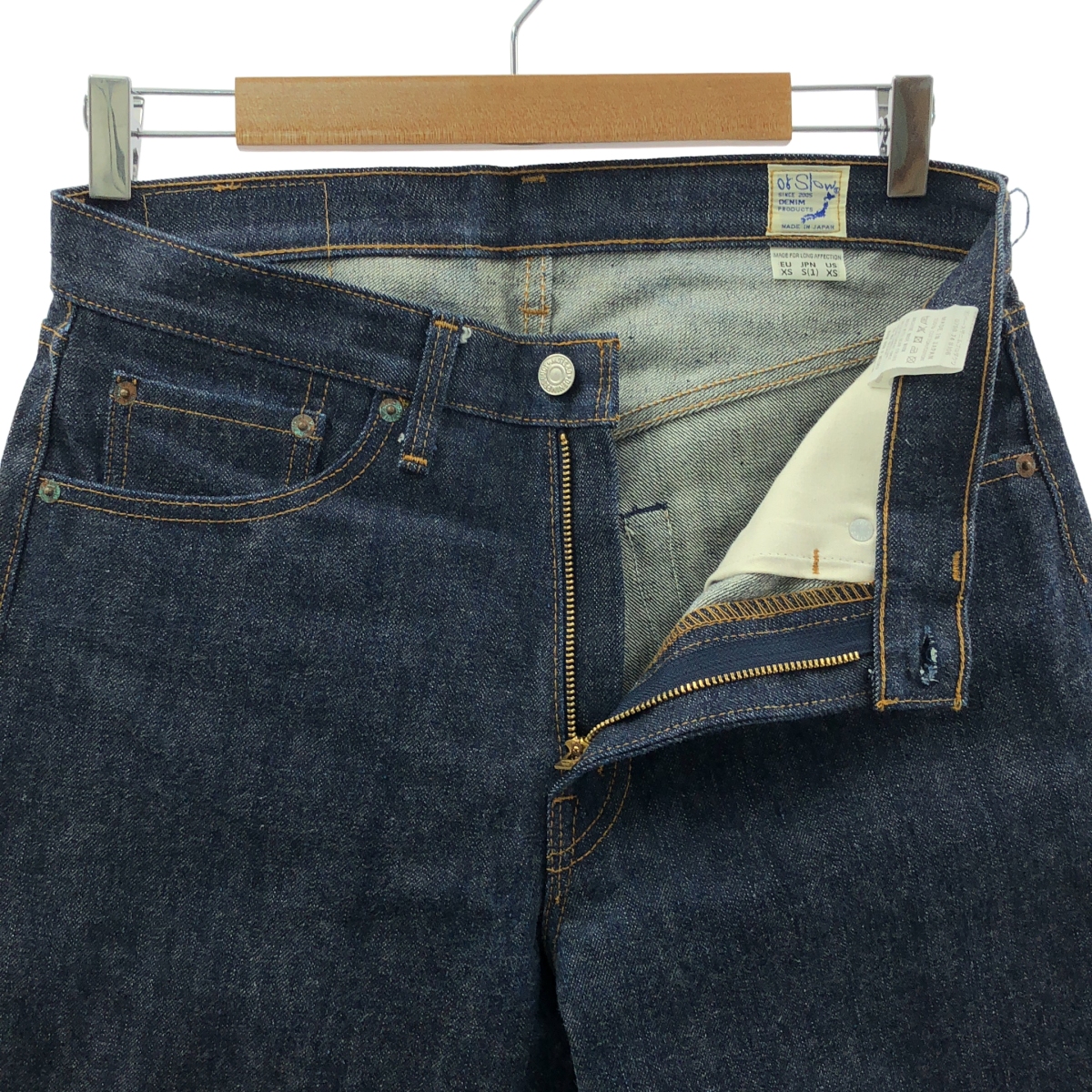 orslow / オアスロウ 101 ジップフライ テーパード デニムパンツ