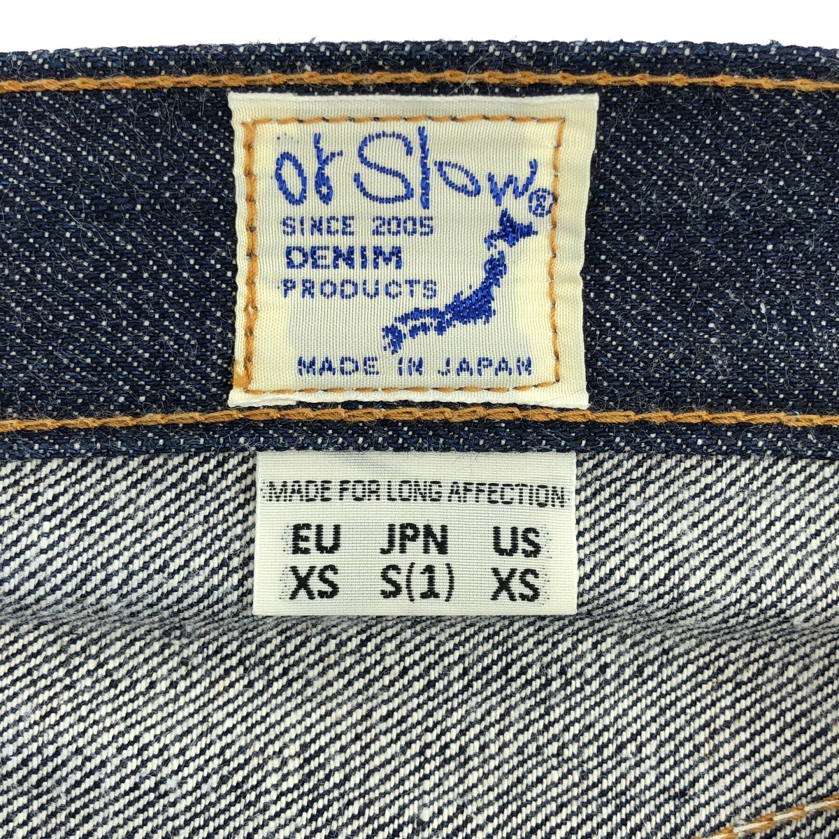 orslow / オアスロウ 101 ジップフライ テーパード デニムパンツ