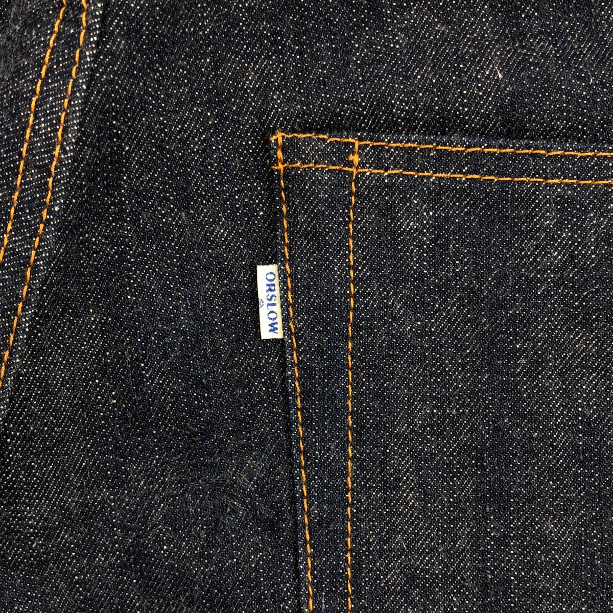 orslow / オアスロウ 101 ジップフライ テーパード デニムパンツ