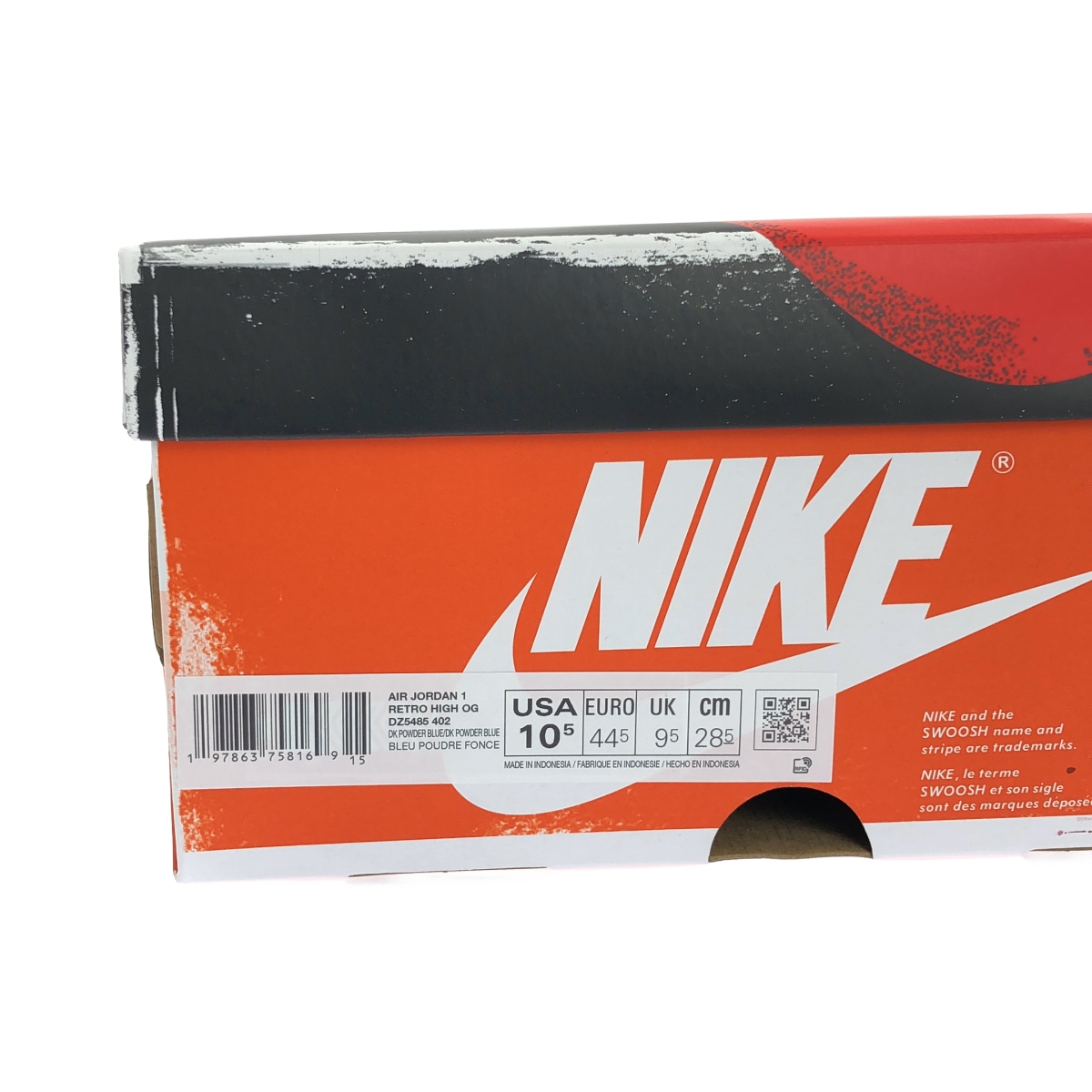 NIKE / ナイキ AIR JORDAN 1 RETRO HIGH OG / DZ5485-402 エア ジョーダン 1 レトロ ハイ オリジナル スニーカー