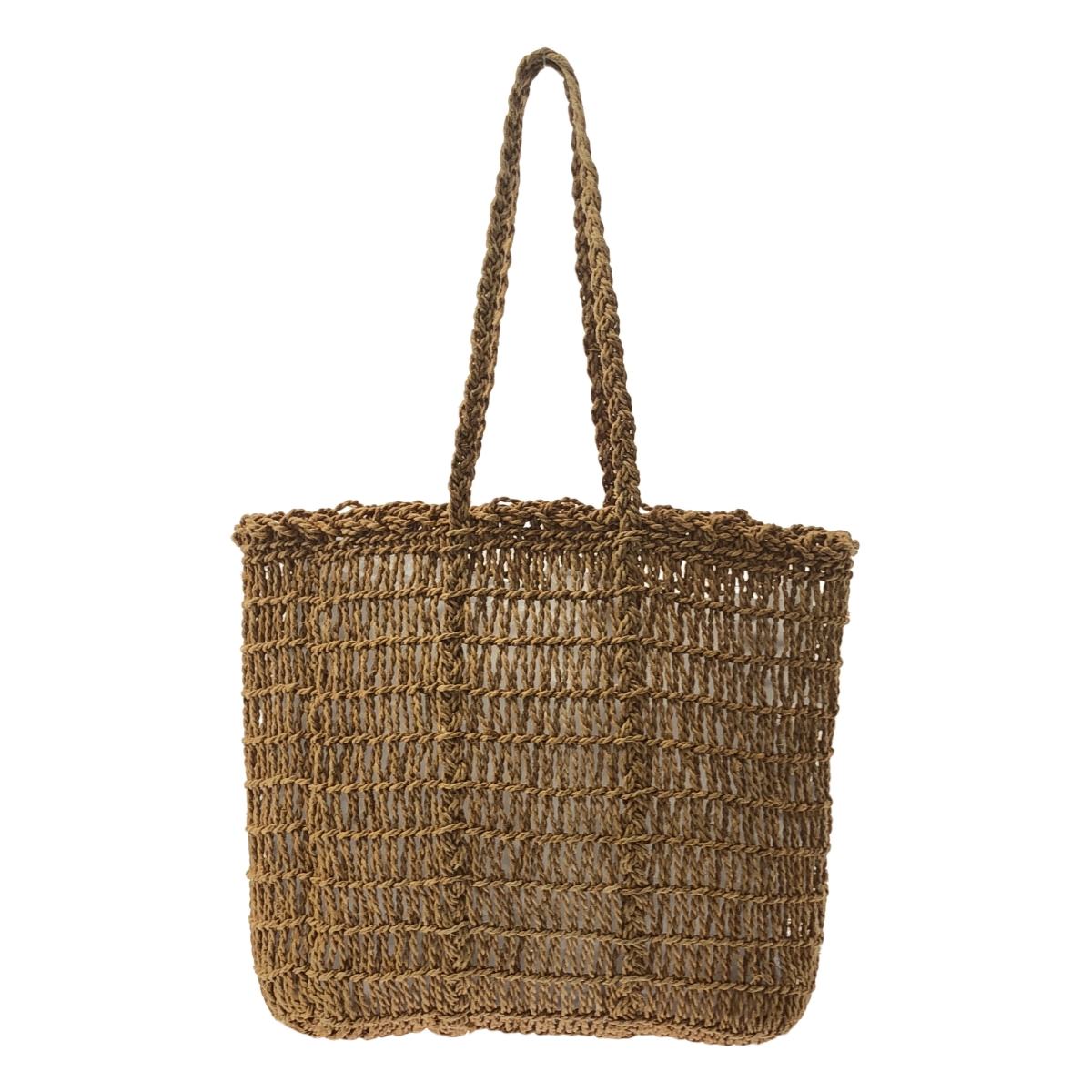 F/style / エフスタイル シナの縄のトートバッグ (M)  シナ織 手提げ カゴバッグ