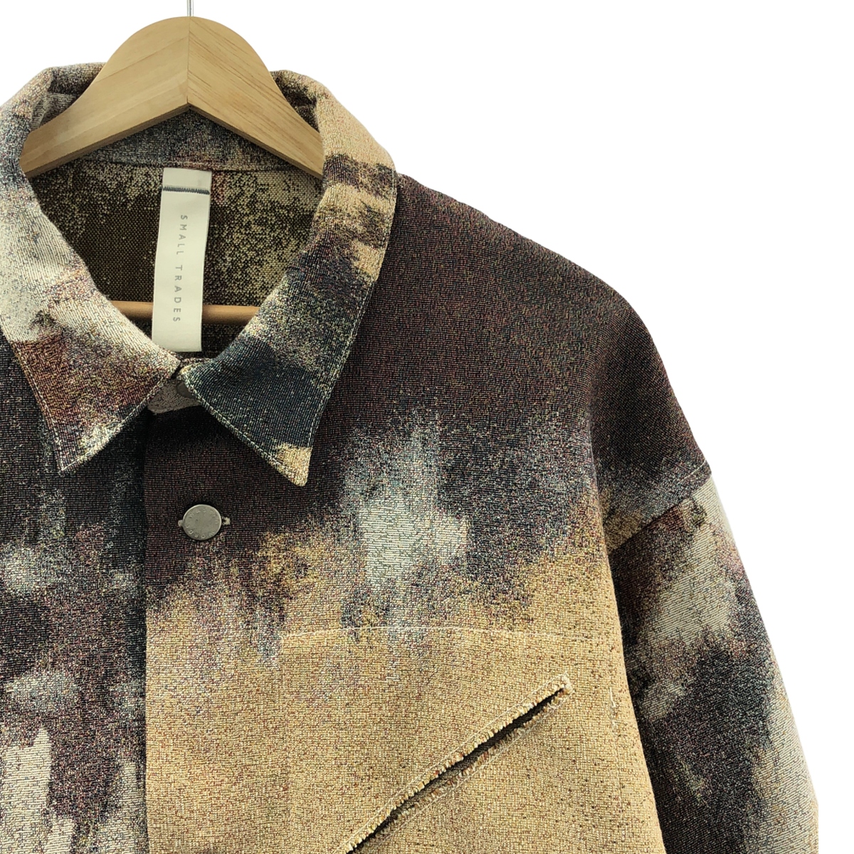 SHINYA KOZUKA / シンヤコヅカ A SLIT WINTER VILLAGE 総柄 ジャガード ジャケット