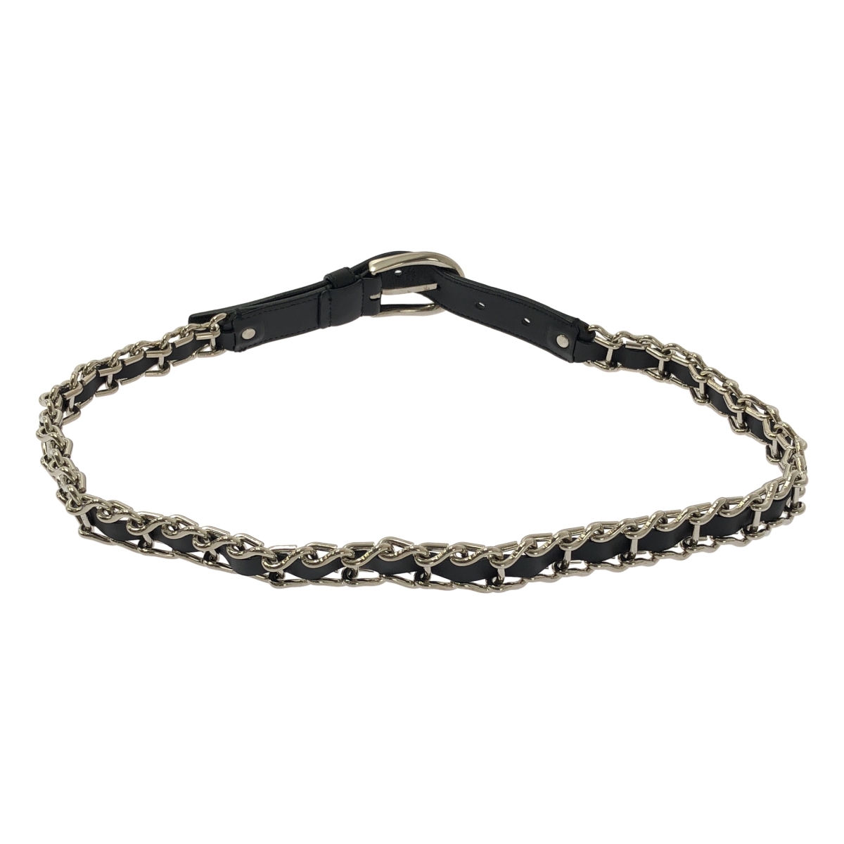 miu miu / ミュウミュウ レザー チェーン ベルト