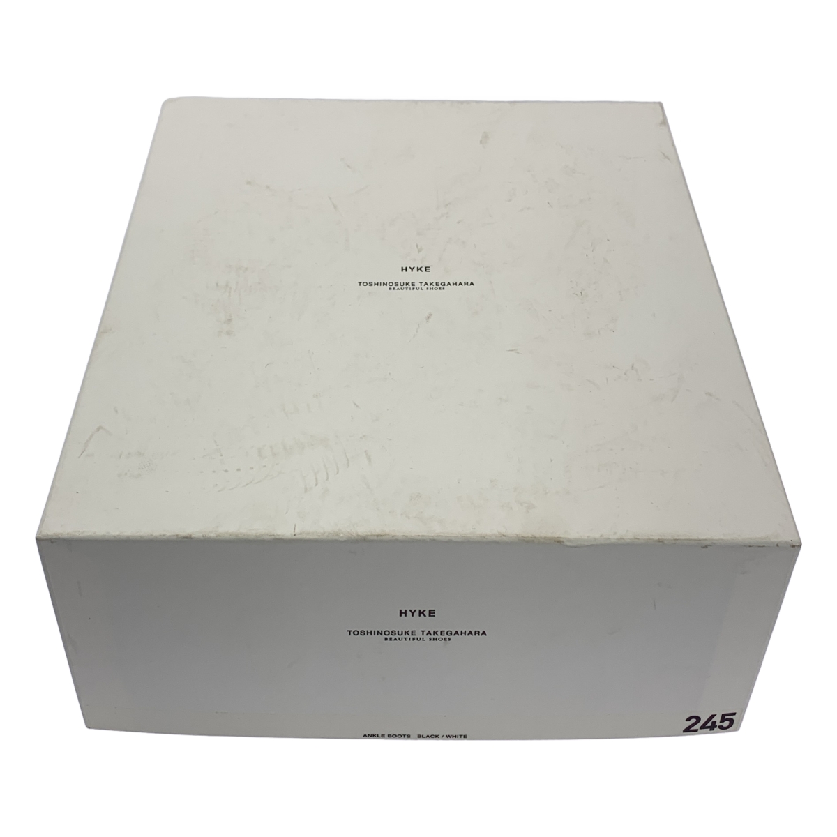 HYKE / ハイク × beautiful shoes / ANKLE BOOTS レザー レースアップブーツ