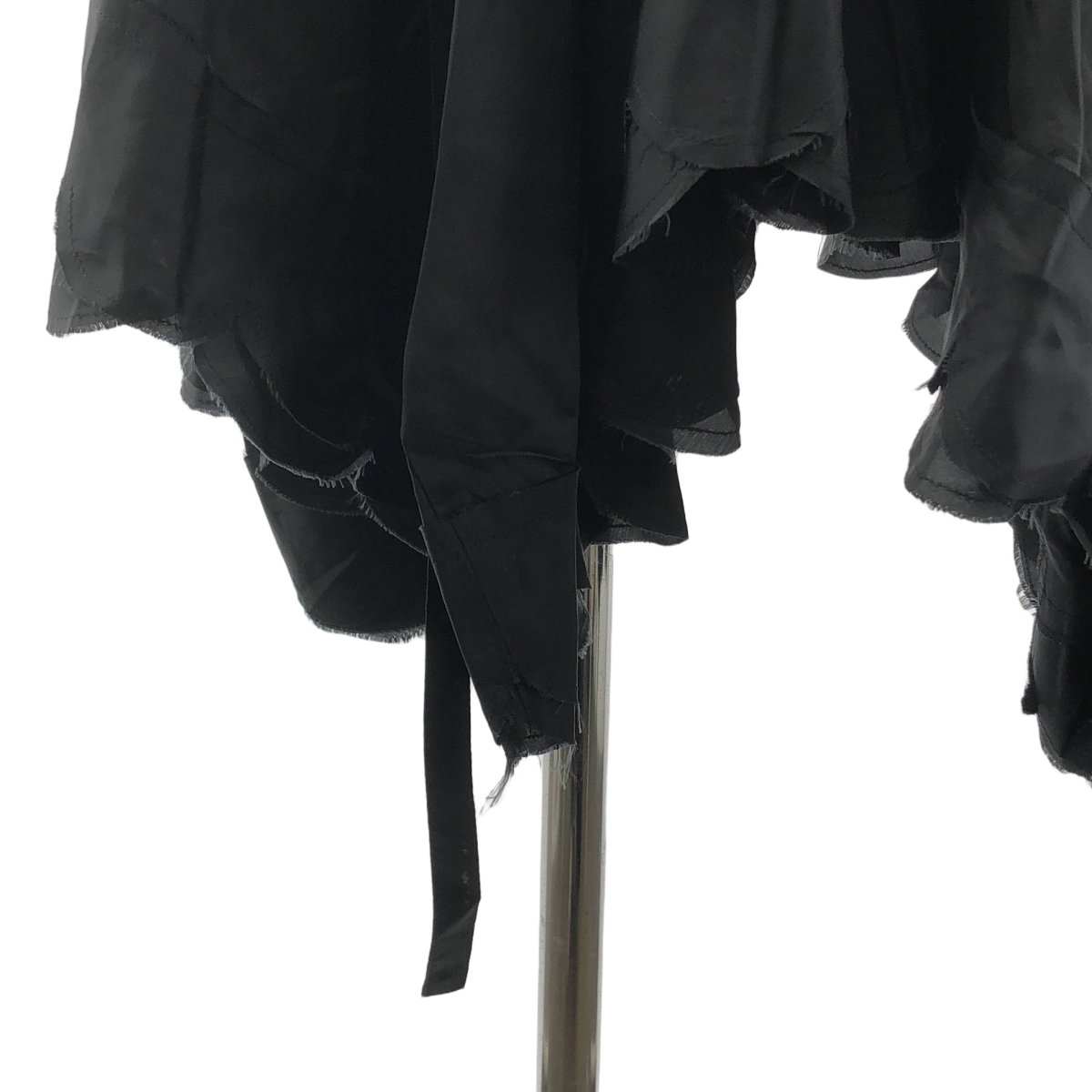 tricot COMME des GARCONS / トリココムデギャルソン 異素材 切替 変形 アシンメトリー ボリューム スカート