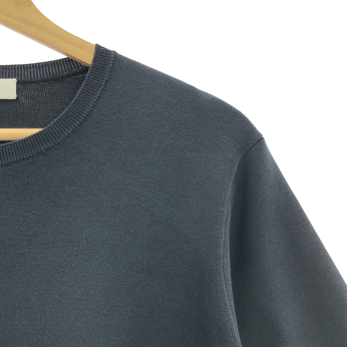 ebure / エブール コットン シルク ニットTシャツ