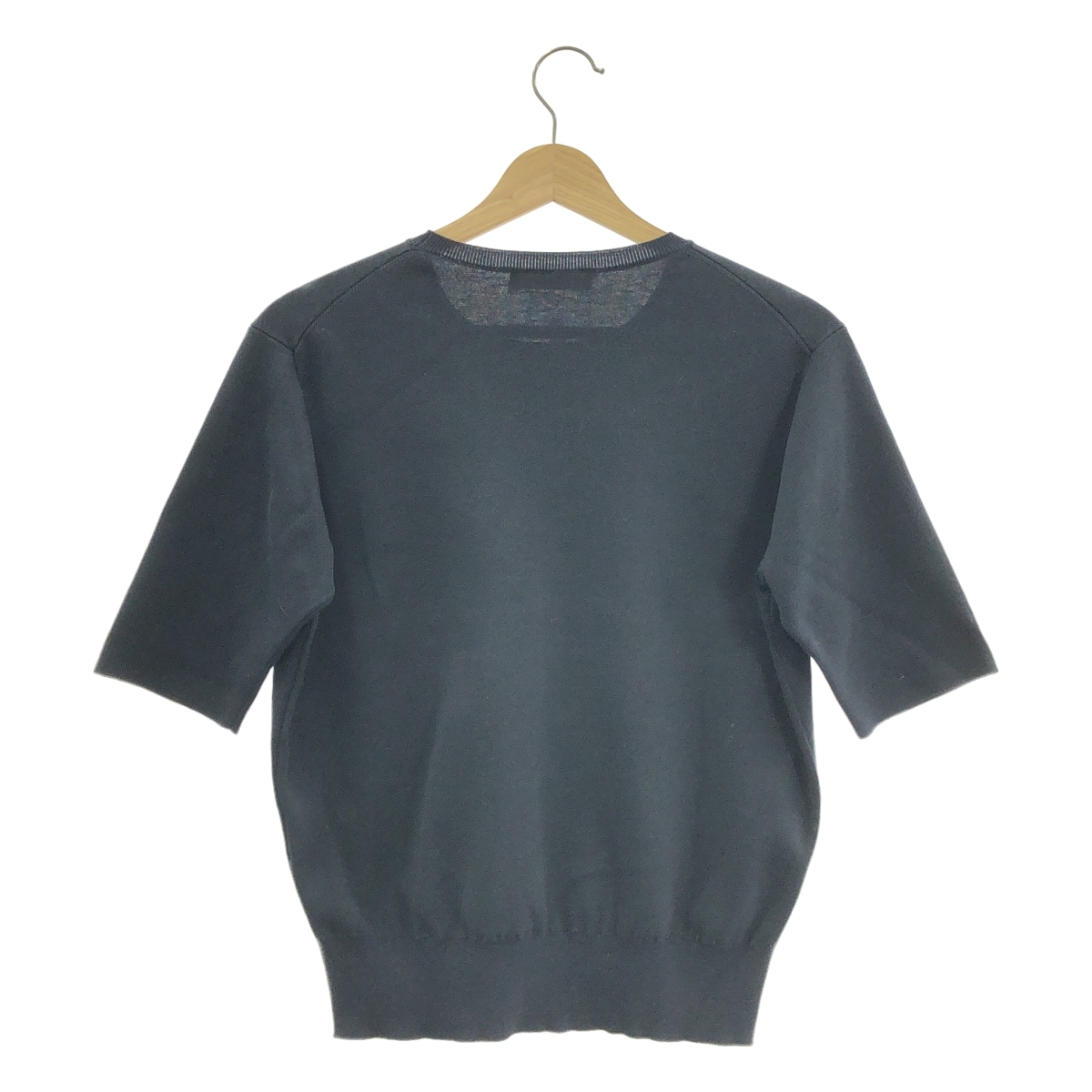 ebure / エブール コットン シルク ニットTシャツ