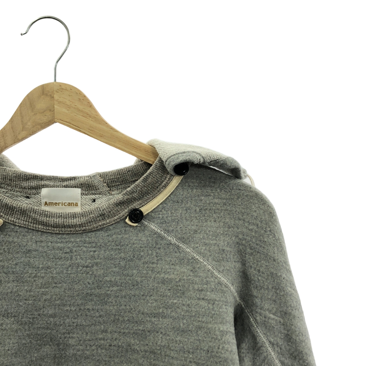 Americana / アメリカーナ セパレートポケット フード付 スウェット