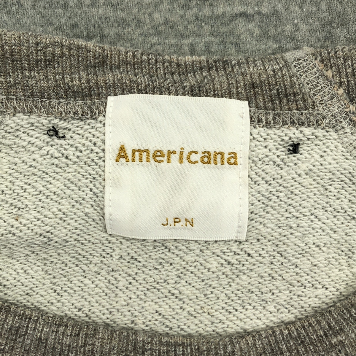 Americana / アメリカーナ セパレートポケット フード付 スウェット