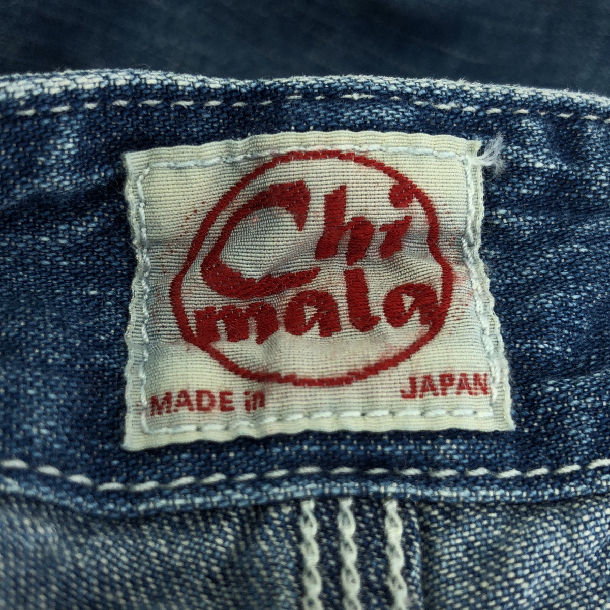 chimala / チマラ ペンキ・ヴィンテージ加工 デニム オーバーオール / ユニセックス