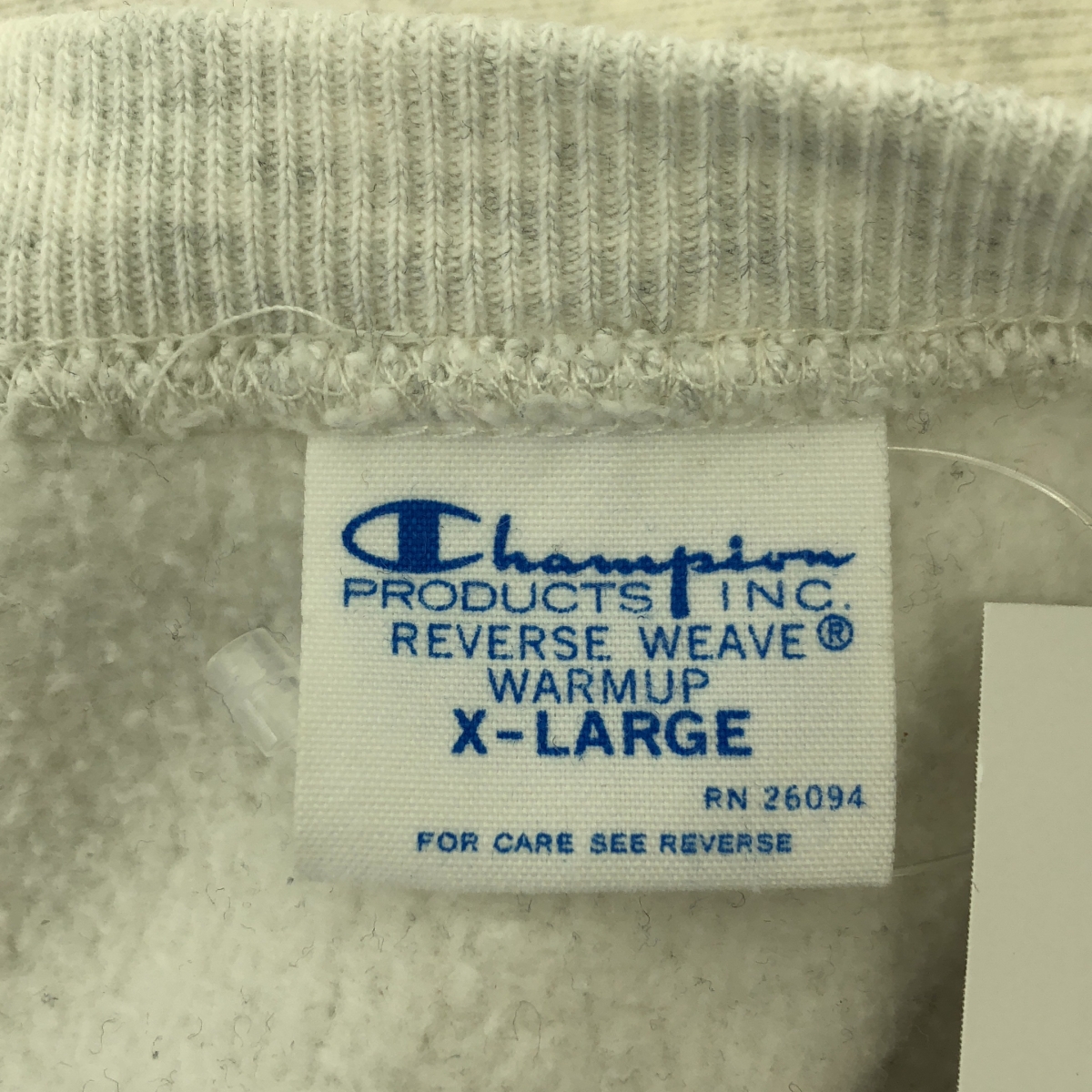 CHAMPION / チャンピオン REVERSE WEAVE クルーネック パッチ トレーナー / 単色タグ