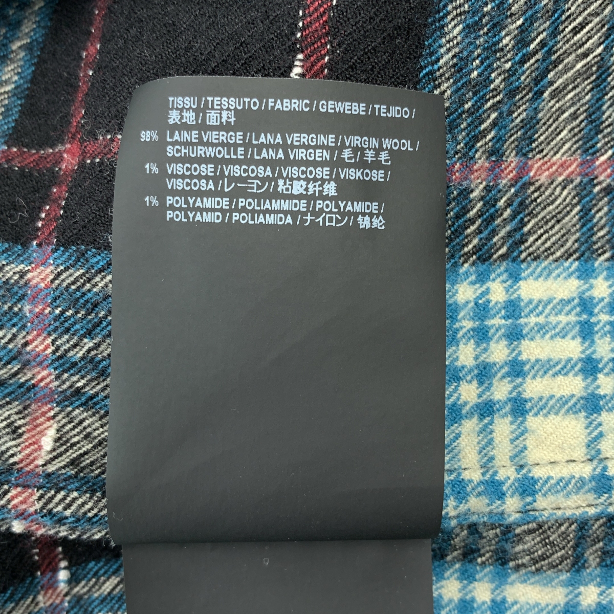 SAINT LAURENT / サンローラン チェック オーバーシルエット シャツ