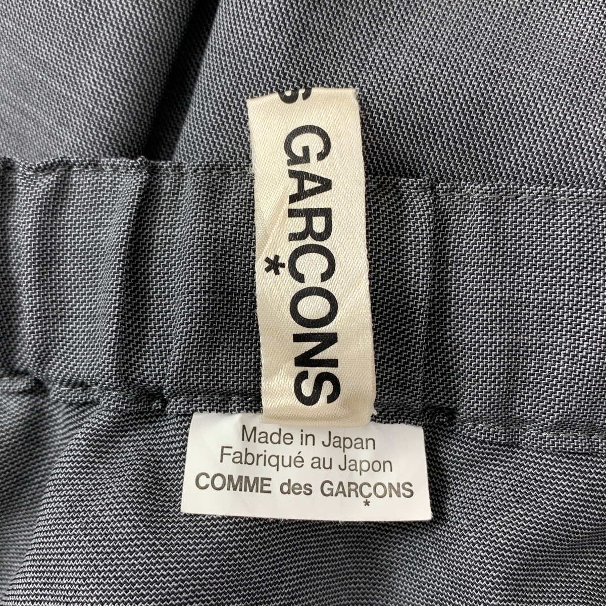 COMME des GARCONS / コムデギャルソン ウール バルーン イージー サルエル パンツ