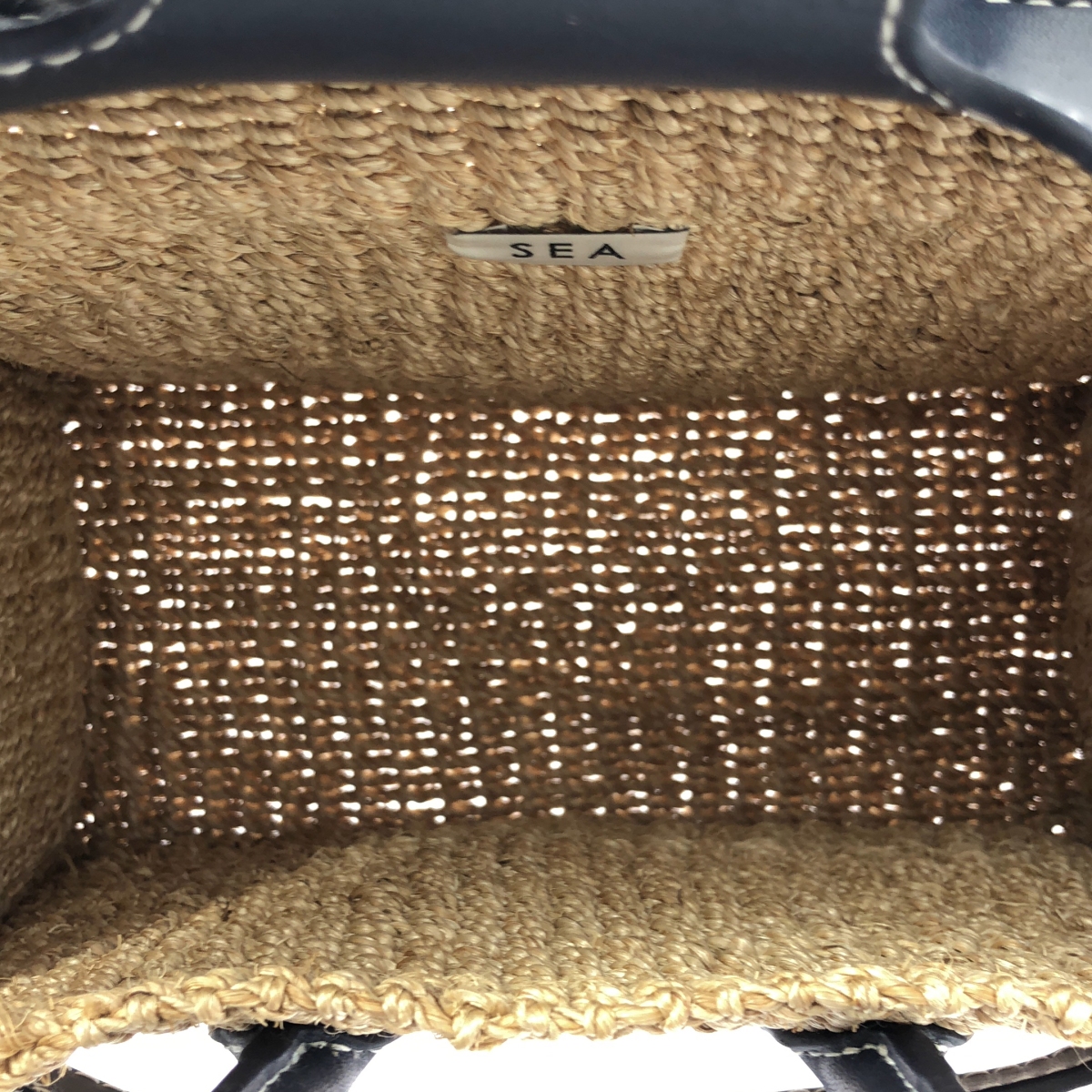 SEA / シー BASKET BAG（SMALL） カゴバッグ ハンドバッグ