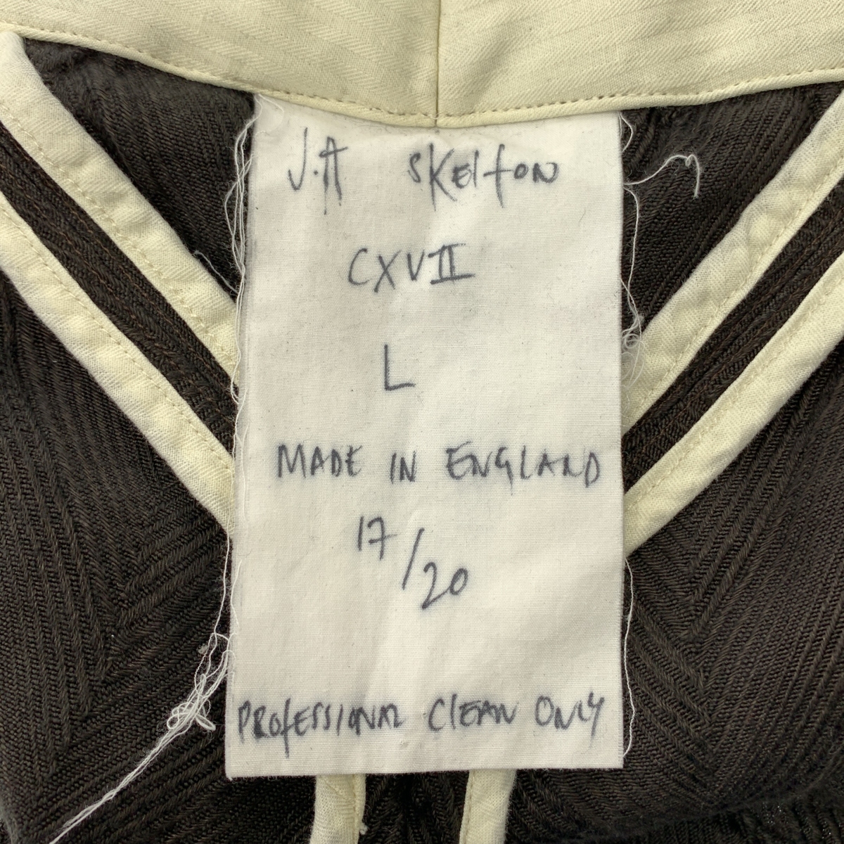 JOHN ALEXANDER SKELTON / ジョンアレキサンダースケルトン jacquard belted trousers / ジャガード ベルテッド トラウザーズ ワイドパンツ