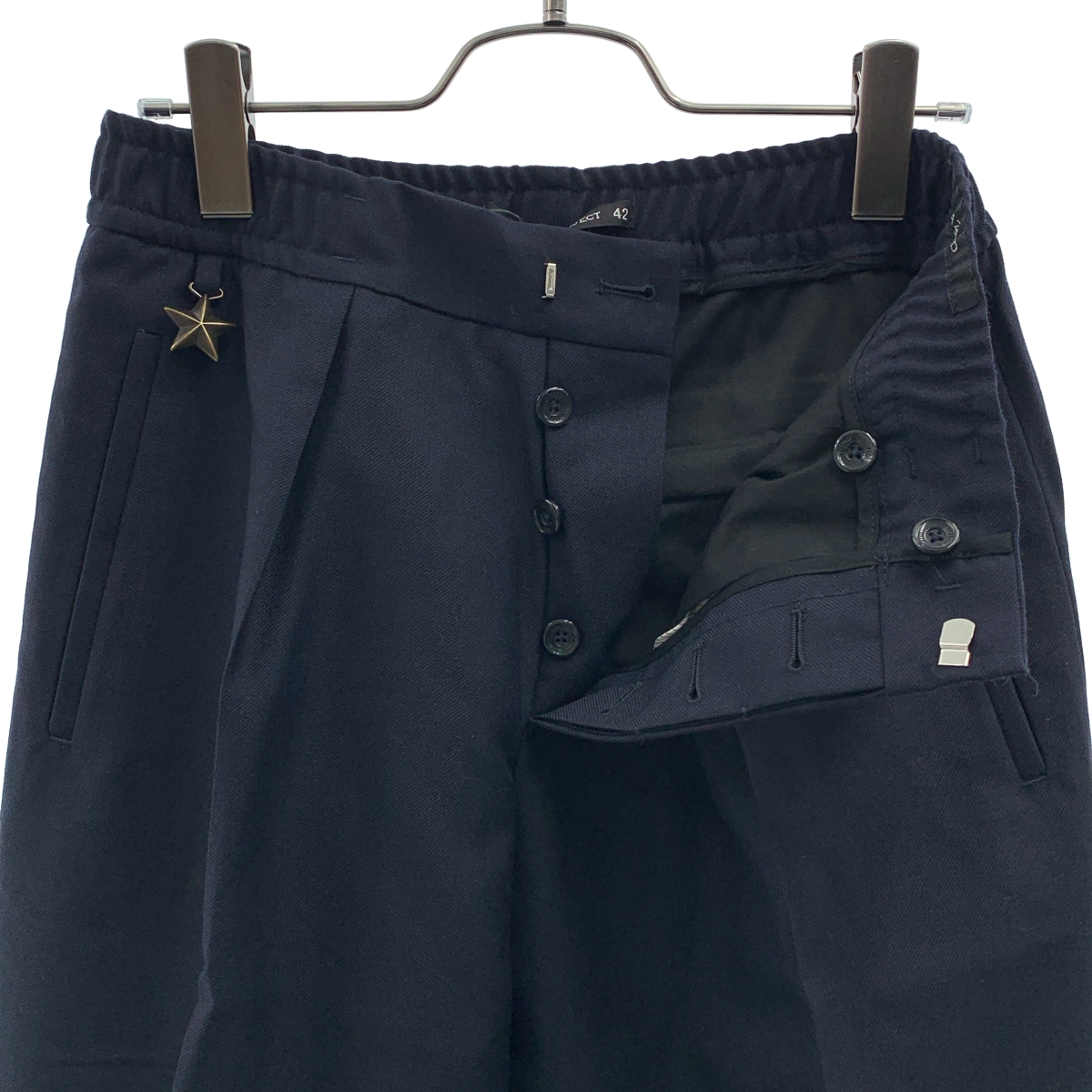 PT01 / ピーティーゼロウーノ GHOST PROJECT テーパードイージーパンツ