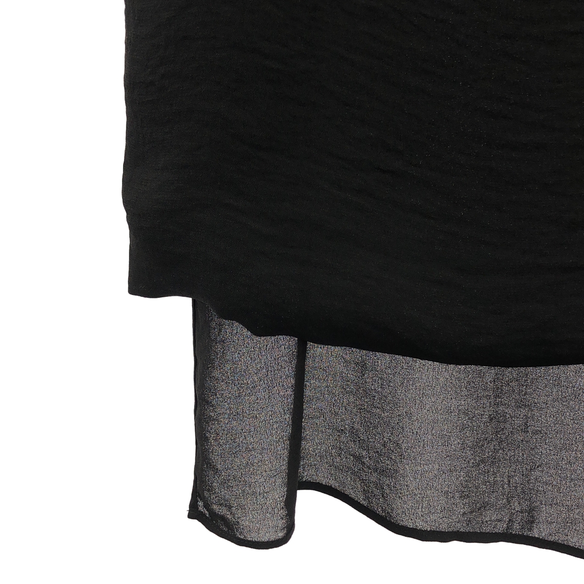 その他 アシンメトリー シアー ドレス ワンピース