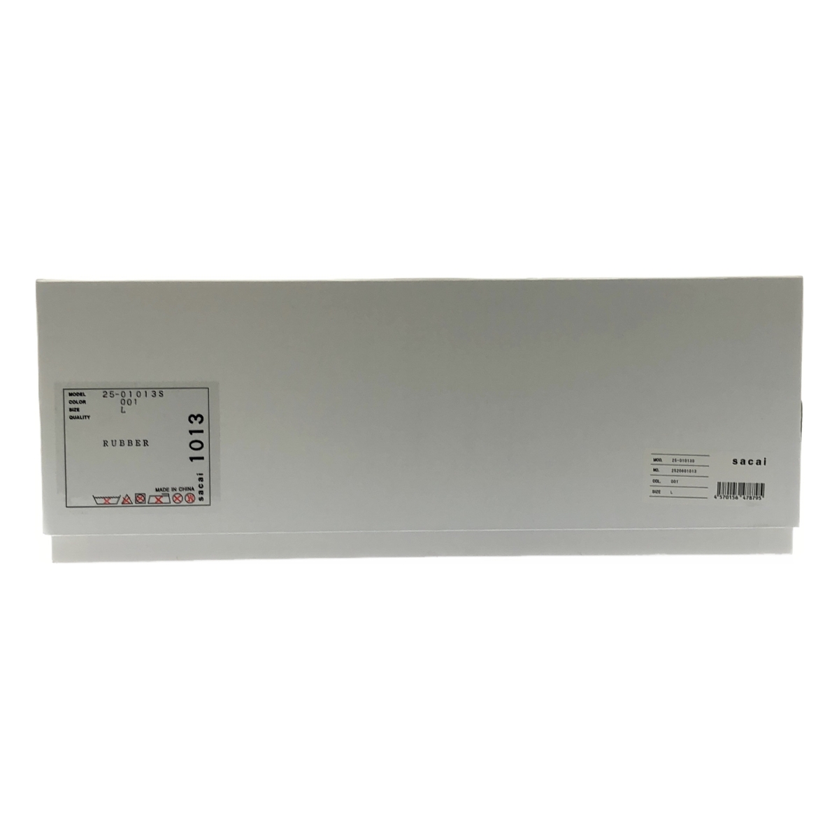 sacai / サカイ Rubber Boots / ロゴ バックジップ ラバー レインブーツ