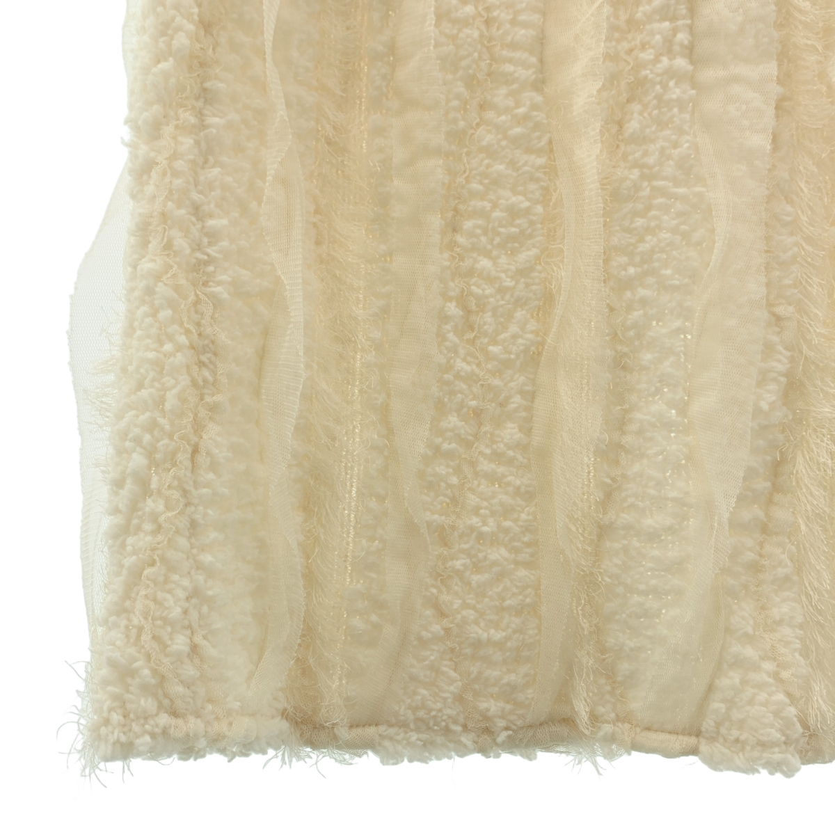 その他 boa tulle stripe pencil SK ボア チュール ストライプ ペンシルスカート