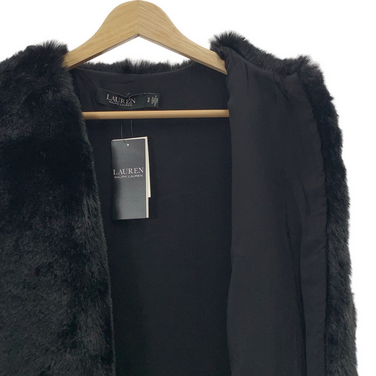 Lauren Ralph Lauren / ローレンラルフローレン フェイクファーベスト