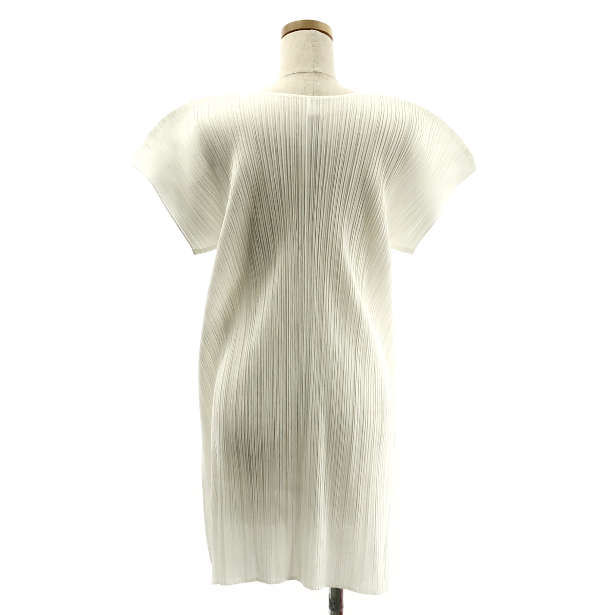 PLEATS PLEASE ISSEY MIYAKE / プリーツプリーズイッセイミヤケ プリーツ Vネック ワンピース
