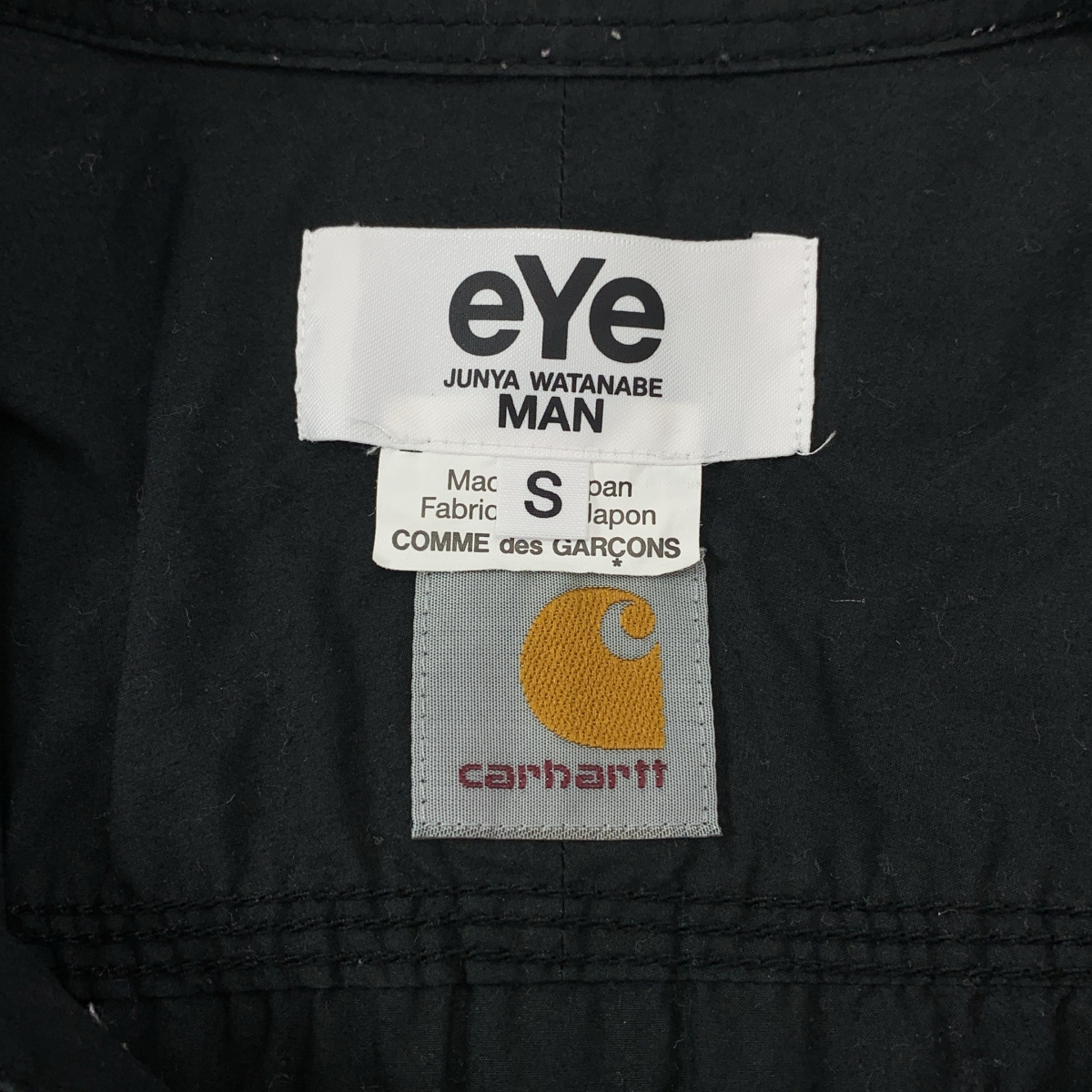 eye JUNYA WATANABE COMME des GARCONS MAN / アイジュンヤワタナベ マン ×CARHARTT カーハート / シャーリング コットン 半袖 シャツ